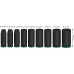 BOSCH Zestaw nasadek PRO Impact Socket Set, 1/2", głębokie, 9 szt. 2608003040