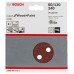 BOSCH Papier ścierny C430, opakowanie 5 szt. 125 mm, 60/120/240 2608605112
