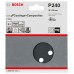BOSCH Papier ścierny F355, opakowanie 5 szt. 115 mm, 240 2608605561