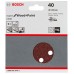 BOSCH Papier ścierny C430, opakowanie 5 szt. 125 mm, 40 2608605640