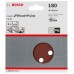BOSCH Papier ścierny C430, opakowanie 5 szt. 125 mm, 180 2608605644