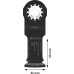 BOSCH Brzeszczot do cięcia wgłębnego PRO AIZ 32 APIB, 32 × 50 mm, 1 szt. 2608669066