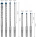 BOSCH Zestaw wierteł udarowych EXPERT SDS plus-7X 5/6/6/8/8/10/12-mm 7 szt. 2608900195