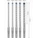 BOSCH Zestaw wierteł udarowych EXPERT SDS plus-7X 6/6/8/8/10 mm, 5 szt. 2608900198