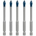 BOSCH Zestaw wierteł do dachówek EXPERT HardCeramic HEX-9 6 mm, 5 szt. 2608900599