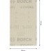 BOSCH Siatka szlifierska EXPERT M480, 80 x 133 mm, G 120, 10 sz 2608900736