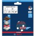 BOSCH Krążek ścierny EXPERT O780 Foil, 125 mm, G80 2608902400