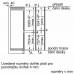 Bosch Serie 6 Lodówka z dolnym zamrażalnikiem do zabudowy 177.2 x 55.8 cm KIN86ADB0