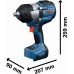 BOSCH GDS18V-1400 PROFESSIONAL Klucz udarowy, 2x5,5Ah, L-BOXX 06019R5002