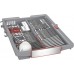 Bosch Serie 6 Zmywarka do zabudowy z panelem 45 cm Stal szczotkowana SPI6EMS21E