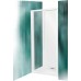 Roltechnik Drzwi prysznicowe CDZ2 900/1850, biały / transparentny 342-9000000-04-02