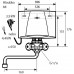 CLAGE M3 SMB Podgrzewacz wody 3,5kW/230V + bateria 1500-17103