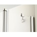 RAVAK CHROME CSD2-110 Drzwi prysznicowe dwuelementowe białe + transparent 0QVDC100Z1