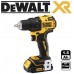 DeWALT DCD709S2T Aku wiertarko-wkrętarka udarowa XR (65Nm/18V/2x1,5Ah) Tstak