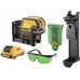 DeWALT DCE0822D1G Laser krzyżowy,wiązka zielona XR (10,8V/1x2,0Ah) Walizka Tstak