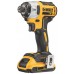 DeWALT DCF887D2 Aku biegowy zakrętak udarowy 1/4" (205Nm/18V/2x2,0Ah) Tstak