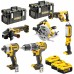 DeWALT DCK623P3 Kombo zestaw 18V(DCG405,DCS367,DCS570,DCF887,DCD796,DCL050,2 xDS300,DCB115