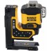 DeWALT DCLE34035B bezprzewodowy laser krzyżowy z zieloną wiązką 3x360° XR (18V/bez aku)