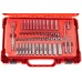 Milwaukee 4932464944 Zestaw nasadek metrycznych i calowych 1/4 z grzechotką