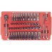 Milwaukee 4932464944 Zestaw nasadek metrycznych i calowych 1/4 z grzechotką