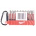 Milwaukee Zestaw bitów SHOCKWAVE™ IMPACT DUTY z karabińczykiem (10 szt.) 4932480
