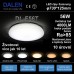 DALEN Inteligentne oświetlenie sufitowe LED DL-F56T