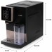 DOMO Automatyczny ekspres do espresso 1350 W, czarno-brązowy DO743K