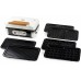 DOMO Opiekacz – Grill – Gofrownica – 3w1 (1100 W), biały DO9277C