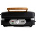DOMO Opiekacz – Grill – Gofrownica – 3w1 (1100 W), czarny DO9278C