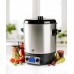 DOMO Garnek do pasteryzacji, stal nierdzewna z LCD - 2 otwory- plastikowy kranik DO42328PC