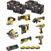 DeWALT DCK865P4T Aku-Kombo Zestaw narzędzi 8 rodzajów narzędzi, 18V XR 4 x 5Ah TSTAK