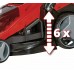 Einhell GE-CM 36/43 Li M Kosiarka akumulatorowa (43cm/36V/2x4,0 Ah) 3413240