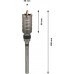 BOSCH Koronka wiertnicza PRO SDS max-5 Core Cutter 50 x 80 x 160 mm F00Y145190