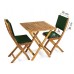 FIELDMANN FDZN 9025 Komplet poduszek na jedno krzesło BELLA zielony 50001880