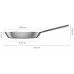 Fiskars Norden patelnia stalowa 28cm 1067629