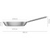 Fiskars Norden patelnia stalowa 26cm 1067632