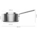 Fiskars Rondel stalowy Norden 2,5L 1067638
