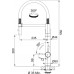 Franke Vital Semi-Pro chrom/gun metal 120.0621.230