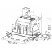 Franke FBI 525 PLUS/2 Okap kuchenny stal nierdzewna 305.0599.543