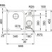 Franke Smart SRX 160-34-16, Zlewozmywak, 580x450 mm, Stal szlachetna, 122.0739.170