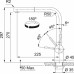 Franke FC 3791 ATLAS NEO Bateria kuchenna, Czarna stal szlachetna 115.0550.427