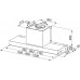 Franke Style Lux FST PLUS 908 X Okap do zabudowy, Stal szlachetna 305.0572.834