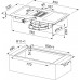 Franke Płyt zintegrowany z okapem Maris 2gether FMA 839 HI 340.0595.364