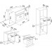 Franke Smart Linear FSL 86 H BK Piekarnik do zabudowy, Czarne szkło 116.0609.447