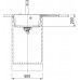 Franke Centro CNG 611-78 TL, 780x500 mm, zlewozmywak, Fragranit, Onyx 114.0633.150