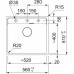 Franke Maris MRG 610-37 RTL, 410x510 mm, Zlewozmywak, Fragranit, Cappuccino 114.0661.766