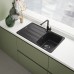 Franke Lina L pull-out Bateria kuchenna, Onyx 115.0728.484