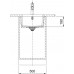 Franke KubusX KXK 110-41 Zlewozmywaki, Onyx 126.0738.288