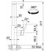 Franke FC 0441 MYTHOS Bateria kuchenna, Czarna stal szlachetna 115.0550.441