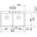 Franke Maris MRG 620, 800x520 mm, Fragranit zlewozmywak, Biały Polarny 114.0584.392